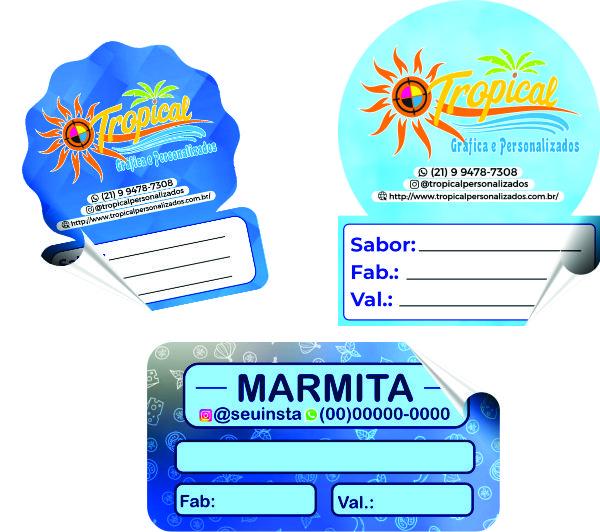 Etiquetas, Rótulos e lacres