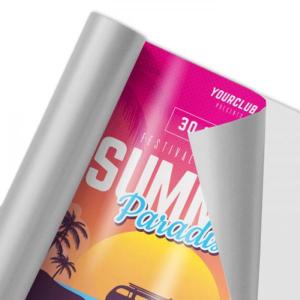 Adesivos em Vinil m² Branco ou Transparente Tamanho a desejar 4x0  Corte reto Impressão Latex, Sem Cheiro, Atóxico, Impressão Ecológico