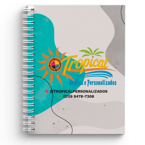 Agenda Empresarial Personalizada Offset 75gr 15x21  Fosco  Miolo interno Preto e branco