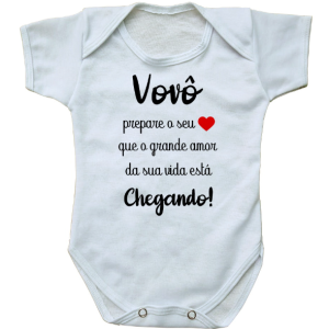Body Personalizado 100% Poliéster Branco  4X0 Impressão digital de altíssima qualidade Tamanhos P, M, G, GG 