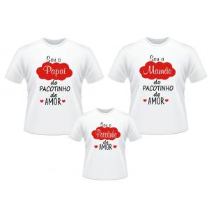Camisa Branca Personalizada Poliéster 30x40 Estampa frente ou frente e costas Brilho  