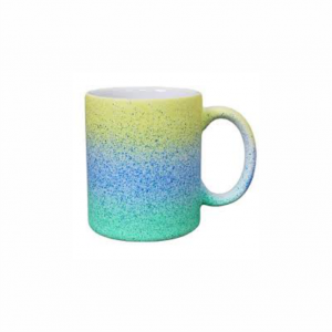 Caneca Brasil Personalizada Cerâmica 21x9,5 Colorido  Brilho 